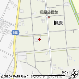 富山県小矢部市柳原148周辺の地図