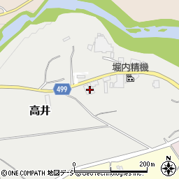 長野県上高井郡高山村高井5898周辺の地図