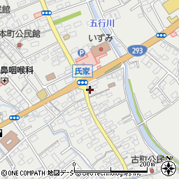 栃木県さくら市氏家2641周辺の地図