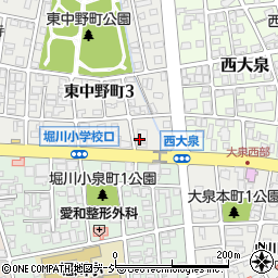 弘進商事株式会社　富山店周辺の地図