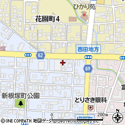 レジデンス増田周辺の地図