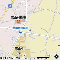 長野県上高井郡高山村高井4771周辺の地図