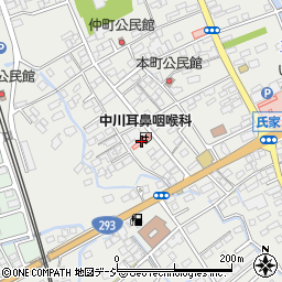 中川耳鼻咽喉科医院周辺の地図