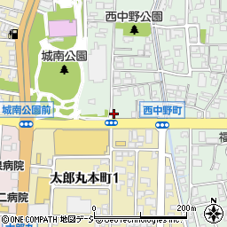 城南鍼灸院周辺の地図