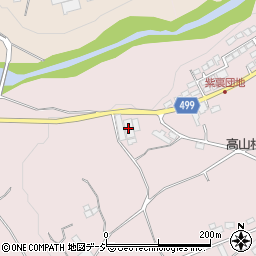 長野県上高井郡高山村高井5201周辺の地図