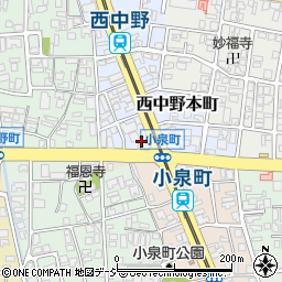 富山第一銀行小泉支店周辺の地図