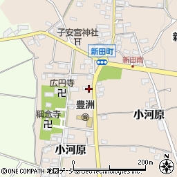 長野県須坂市小河原新田町2408-3周辺の地図