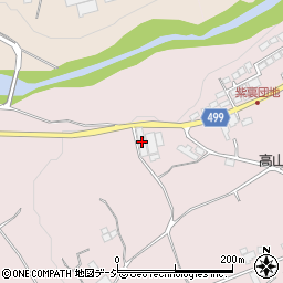長野県上高井郡高山村高井5201-1周辺の地図