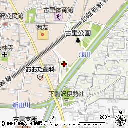 長野県長野市下駒沢20周辺の地図