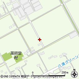 栃木県さくら市狹間田周辺の地図