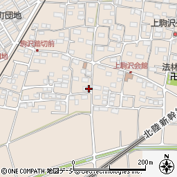 長野県長野市上駒沢366-3周辺の地図