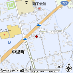 栃木県宇都宮市中里町231周辺の地図