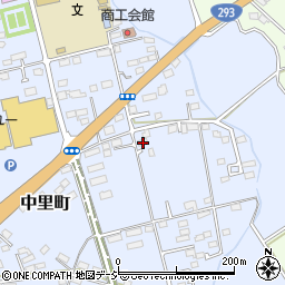 栃木県宇都宮市中里町233周辺の地図