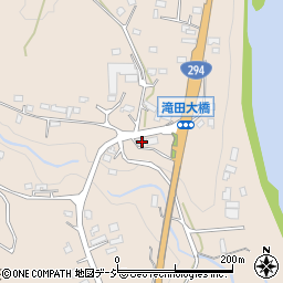 栃木県那須烏山市滝田1094周辺の地図