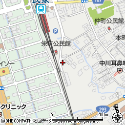 スペースＥＣＯ氏家駅前第２駐車場周辺の地図