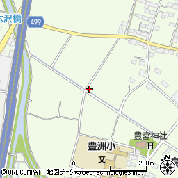 長野県須坂市小島周辺の地図