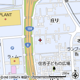 佐々波コンクリート工業株式会社　津幡事務所周辺の地図