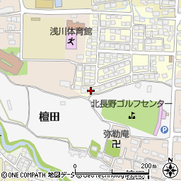 長野県長野市神楽橋75-24周辺の地図