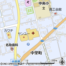 コメリホームセンター　上河内店資材館周辺の地図