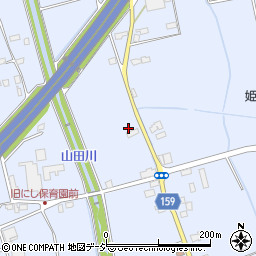 栃木県宇都宮市中里町1306周辺の地図