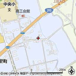 栃木県宇都宮市中里町215周辺の地図