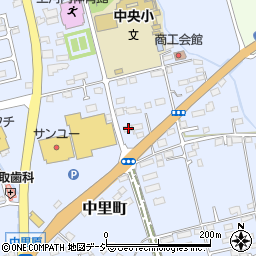 栃木県宇都宮市中里町210周辺の地図