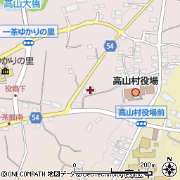 長野県上高井郡高山村高井4986周辺の地図