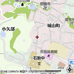 富山県小矢部市城山町8周辺の地図