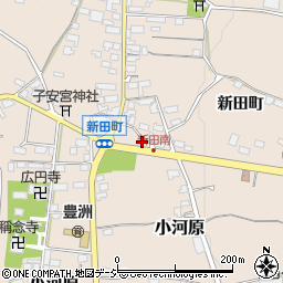 長野県須坂市小河原新田町2454周辺の地図
