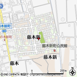 藤ノ木新町公園周辺の地図