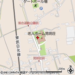 栃木県日光市明神2453周辺の地図