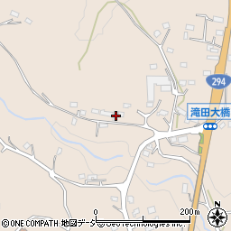 栃木県那須烏山市滝田1105周辺の地図