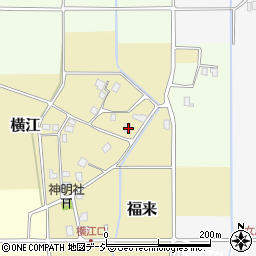 富山県中新川郡立山町横江10周辺の地図