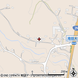 栃木県那須烏山市滝田1109-1周辺の地図