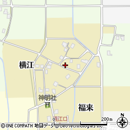 富山県中新川郡立山町横江35-1周辺の地図