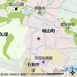 富山県小矢部市城山町6周辺の地図