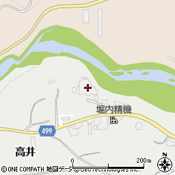 長野県上高井郡高山村高井5912周辺の地図