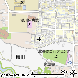 長野県長野市神楽橋75-14周辺の地図