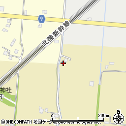 富山県小矢部市道明317周辺の地図