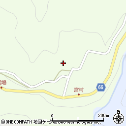 長野県上高井郡高山村宮関周辺の地図