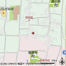 長野県長野市穂保153周辺の地図