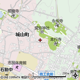 富山県小矢部市城山町3周辺の地図