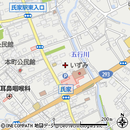 栃木県さくら市氏家2655-1周辺の地図
