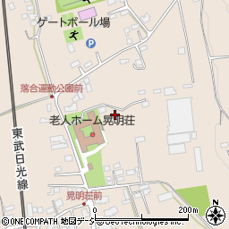 栃木県日光市明神985周辺の地図