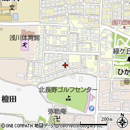 長野県長野市神楽橋75-44周辺の地図