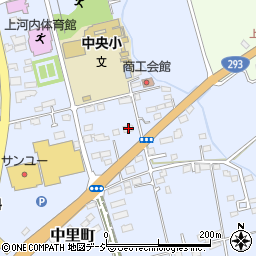 栃木県宇都宮市中里町211周辺の地図
