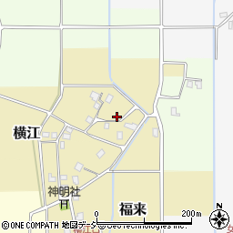 富山県中新川郡立山町横江26周辺の地図