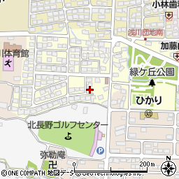 長野県長野市神楽橋75-37周辺の地図