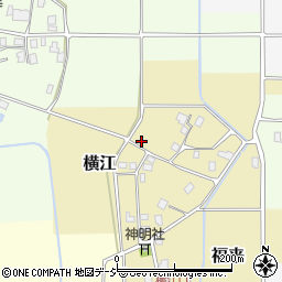 富山県中新川郡立山町横江4-3周辺の地図