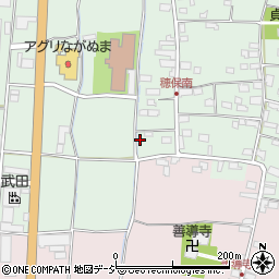 長野県長野市穂保156周辺の地図